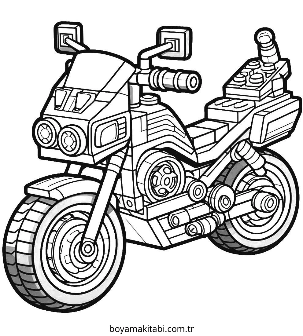 Motosiklet Boyama