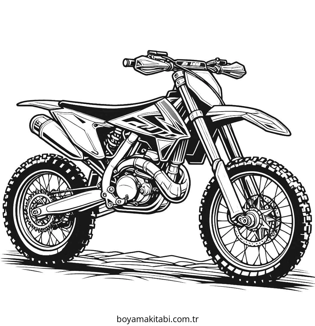Motosiklet Boyama