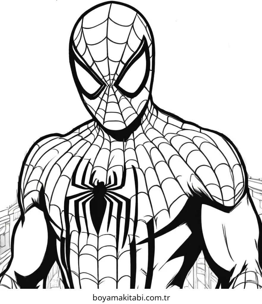 Spiderman Boyama