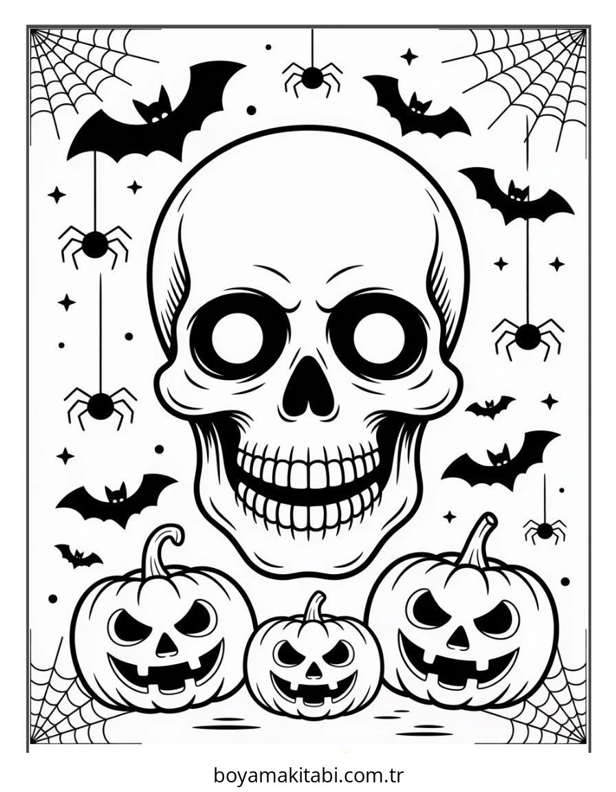 Halloween boyama sayfası #146 – boyama etkinliği, çocuk aktivitesi