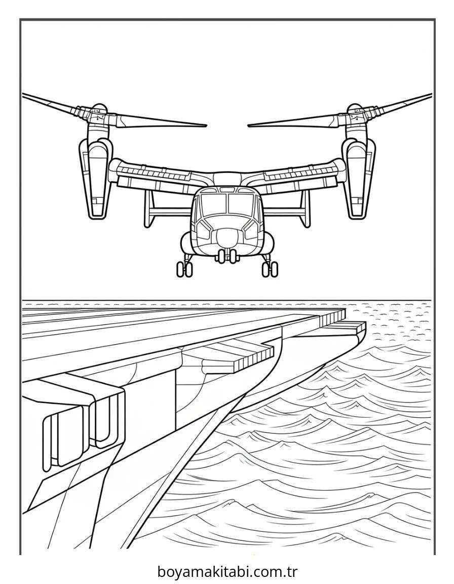 Helikopter boyama sayfası – ücretsiz yazdır, boyama etkinliği
