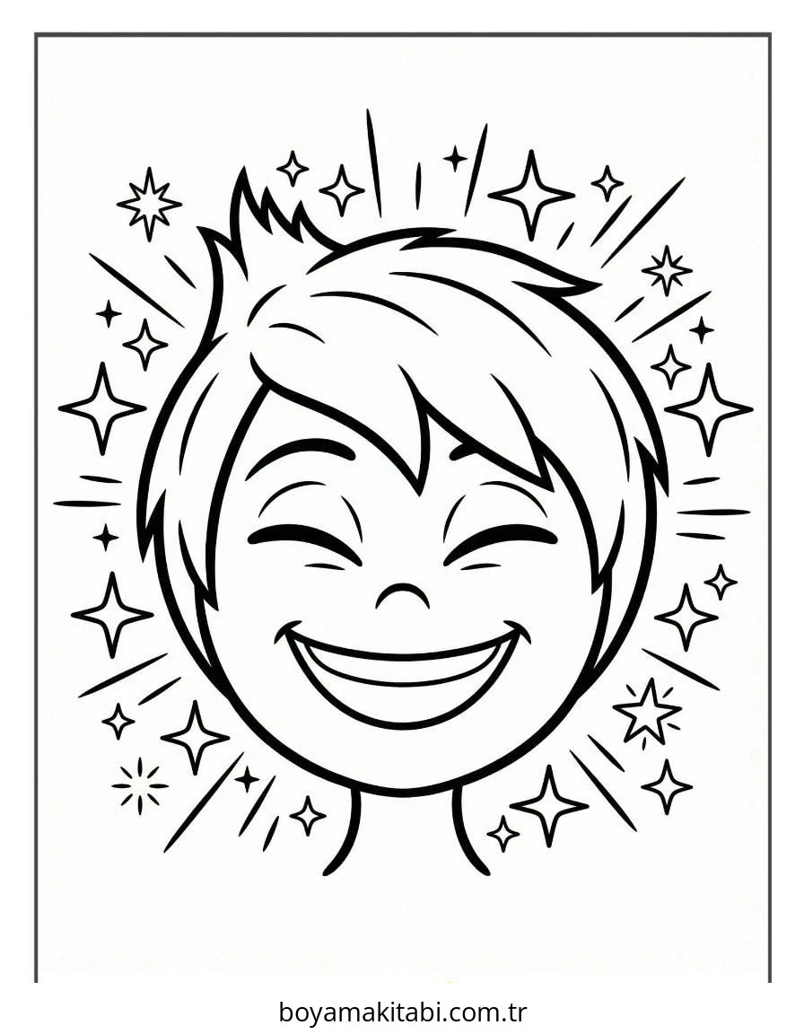Inside Out boyama sayfası – kolay boyama, eğitici aktivite