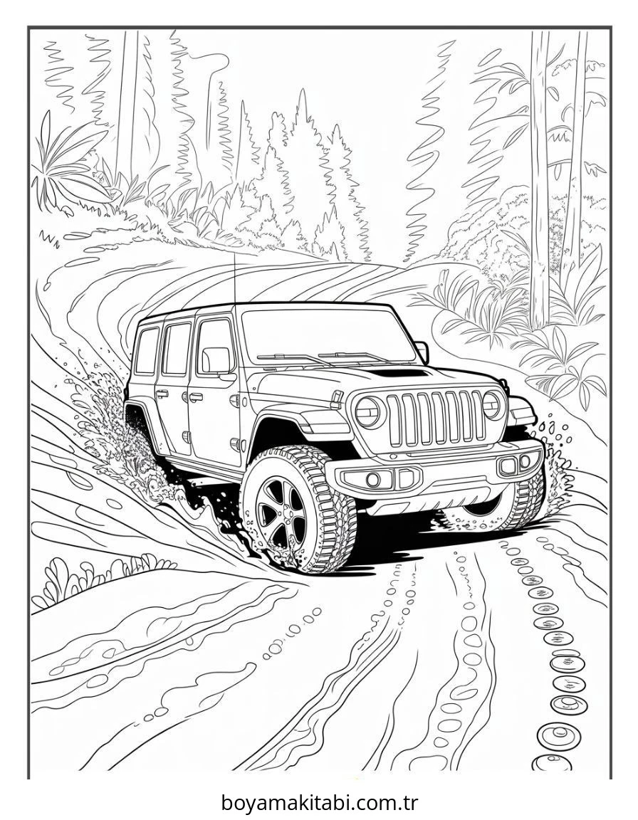 Jeep Boyama