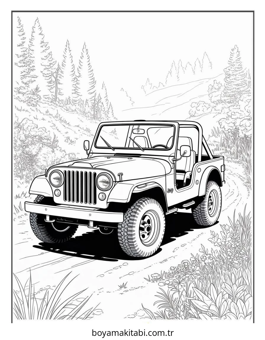 Jeep Boyama