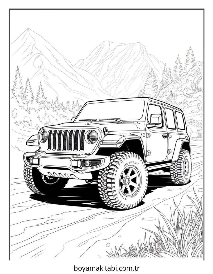 Jeep Boyama