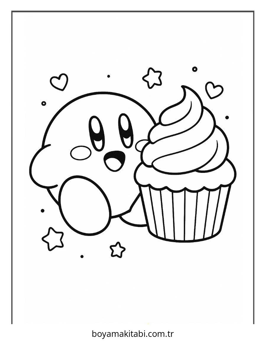 Kirby boyama sayfası #135 – ekran süresine alternatif, çocuklarla kaliteli zaman