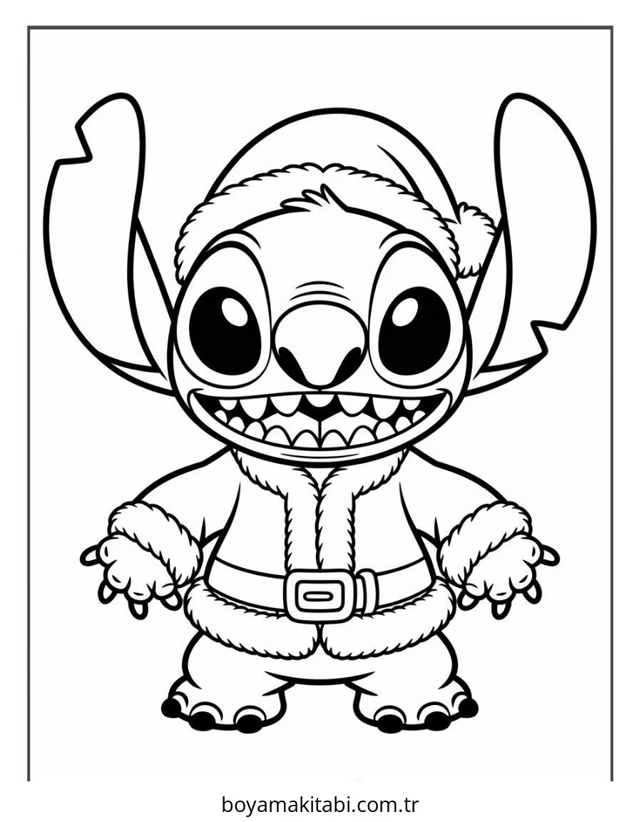 Lilo ve Stitch boyama sayfası – çocuklar için, çizgi film temalı