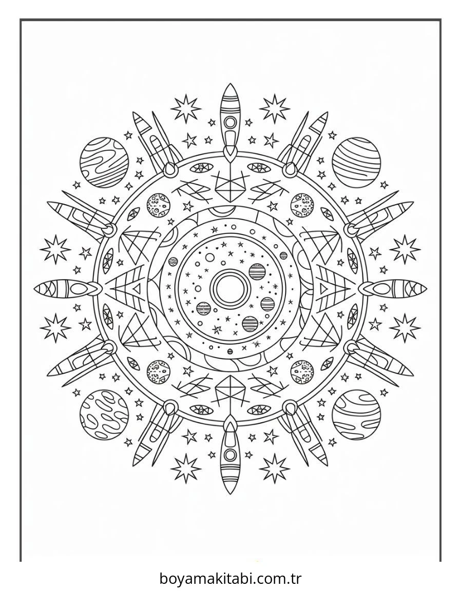 Mandala Boyama