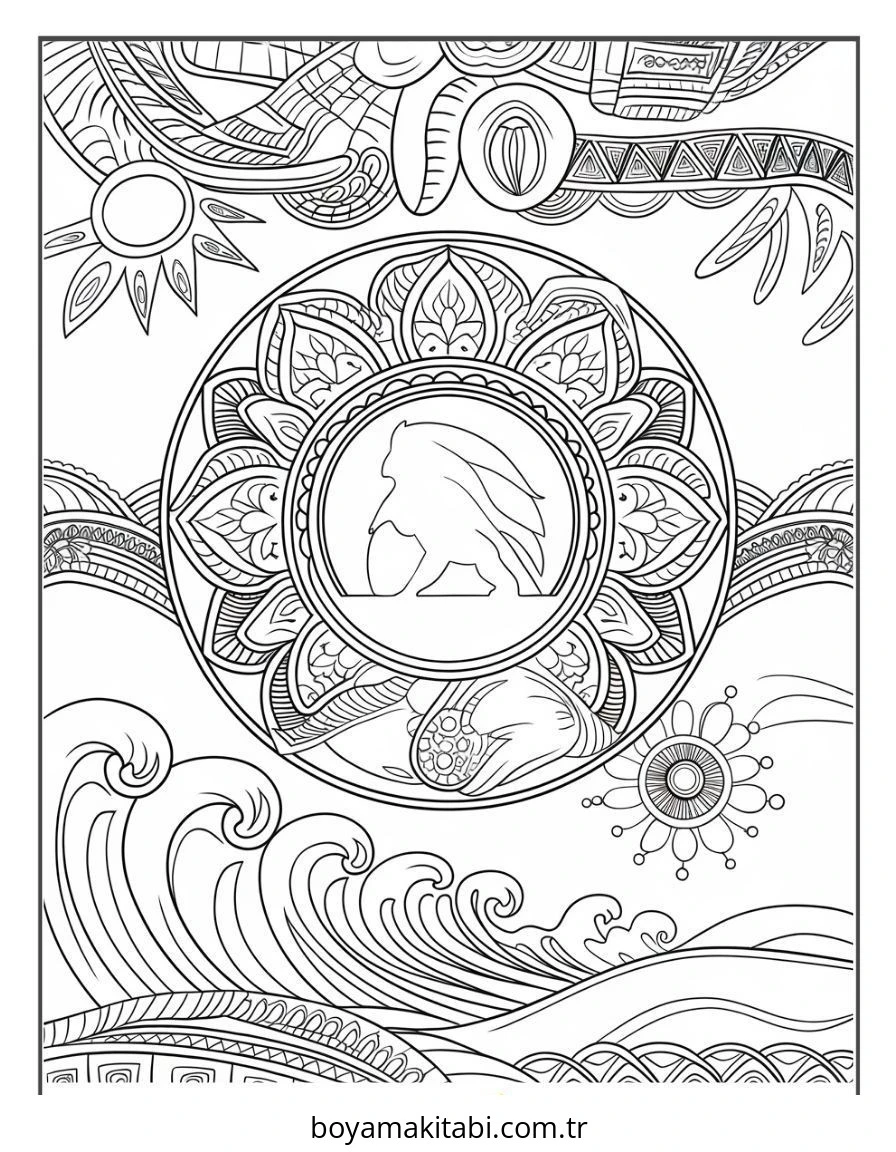 Mandala Boyama