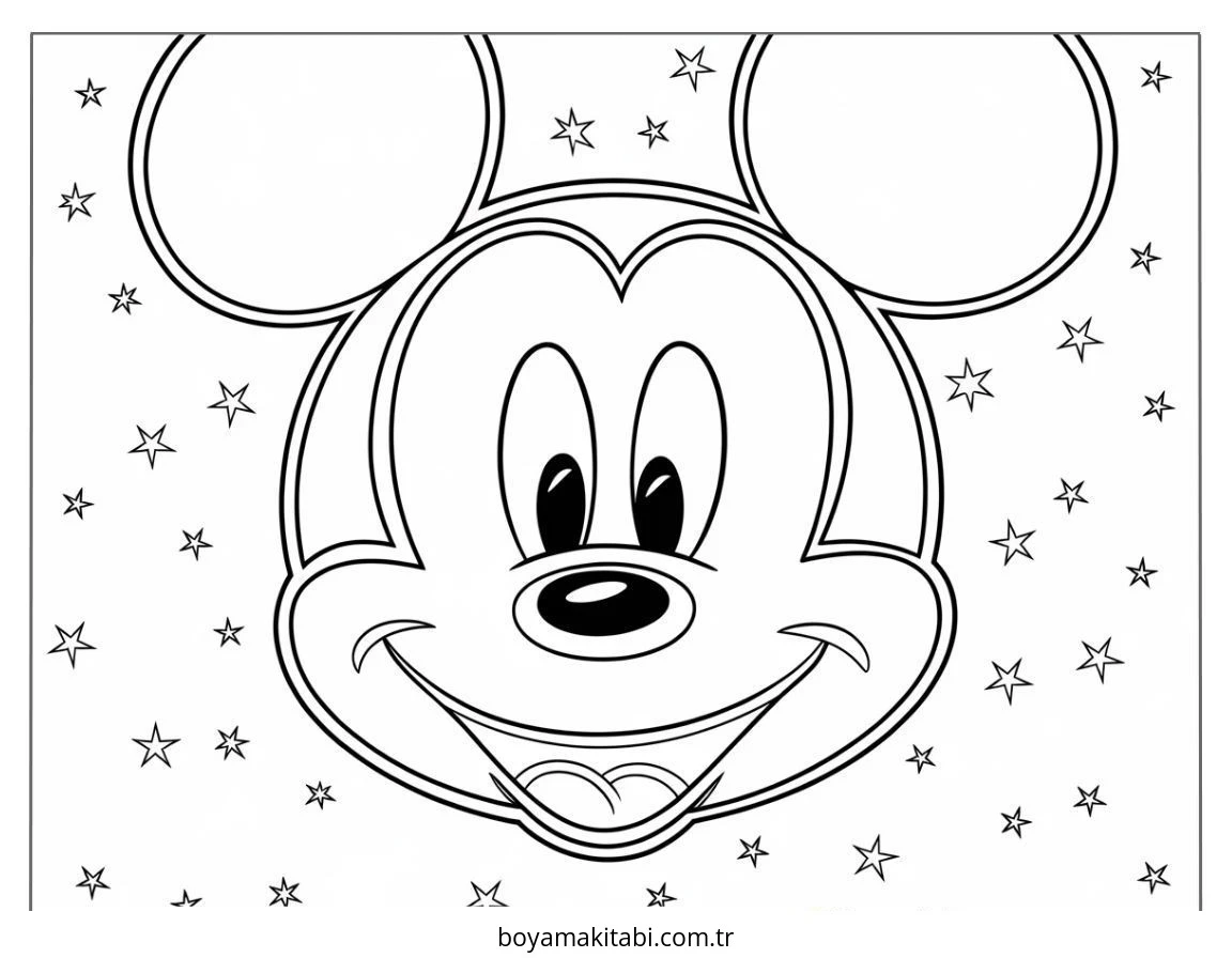 Mickey ve Minnie Mouse boyama sayfası – ücretsiz yazdır, boyama etkinliği