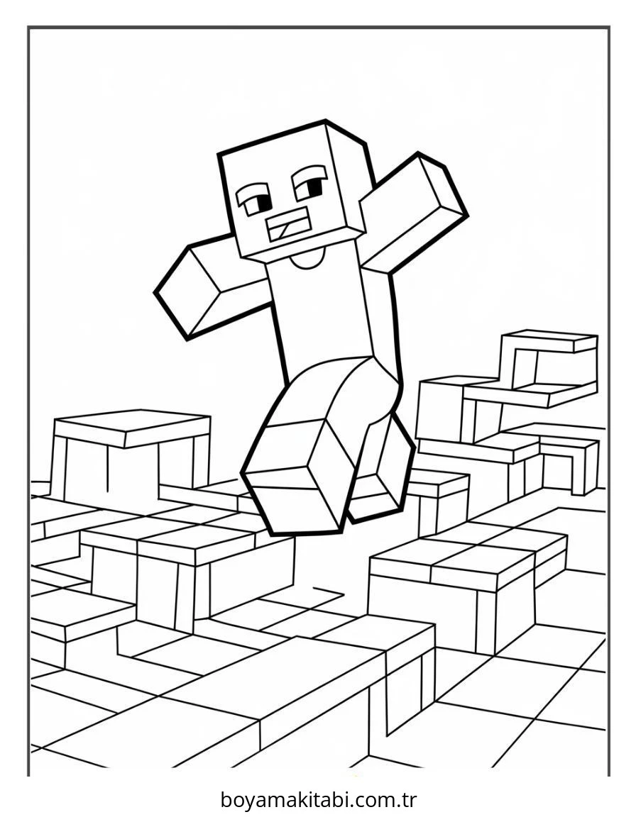 Minecraft Boyama