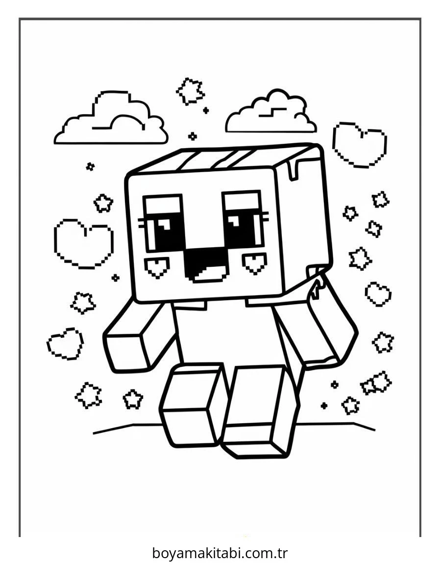 Minecraft Boyama