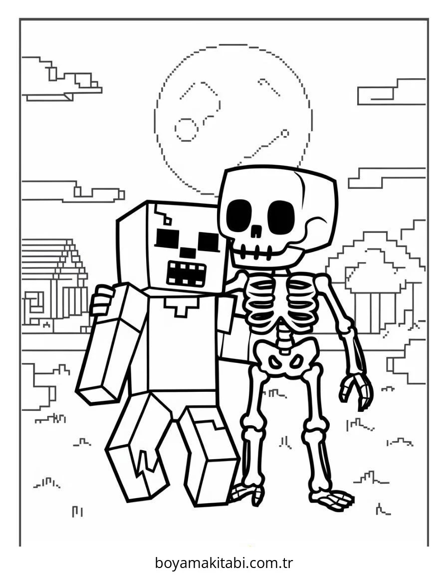 Minecraft Boyama