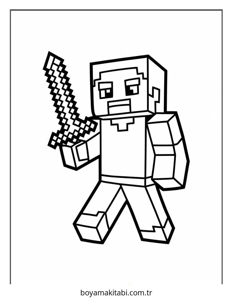 Minecraft Boyama