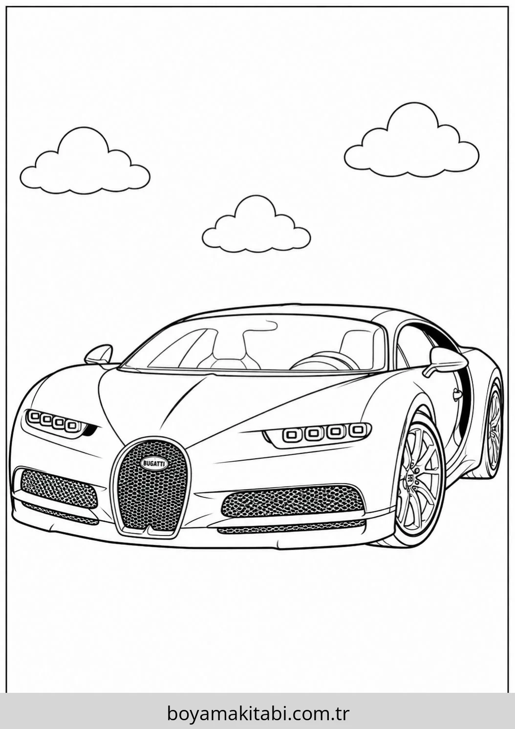 Bugatti Boyama