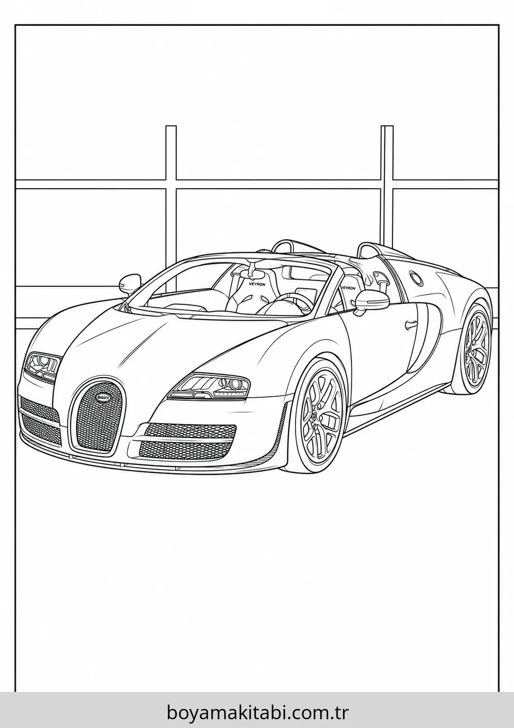 Bugatti Boyama
