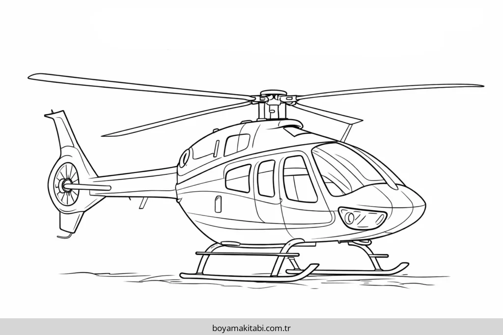 Helikopter Boyama