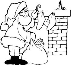 Noel Baba boyama sayfası #6 – ücretsiz yazdır, boyama etkinliği