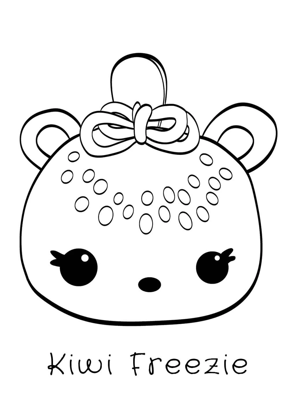 Num Noms boyama sayfası – basit çizim, kolay boyama