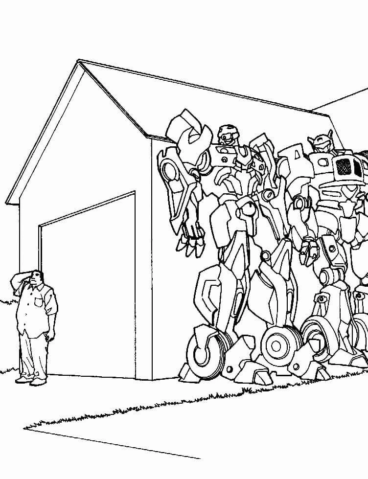 Bumblebee boyama sayfası – boyama çalışması, yaratıcılığı geliştirir