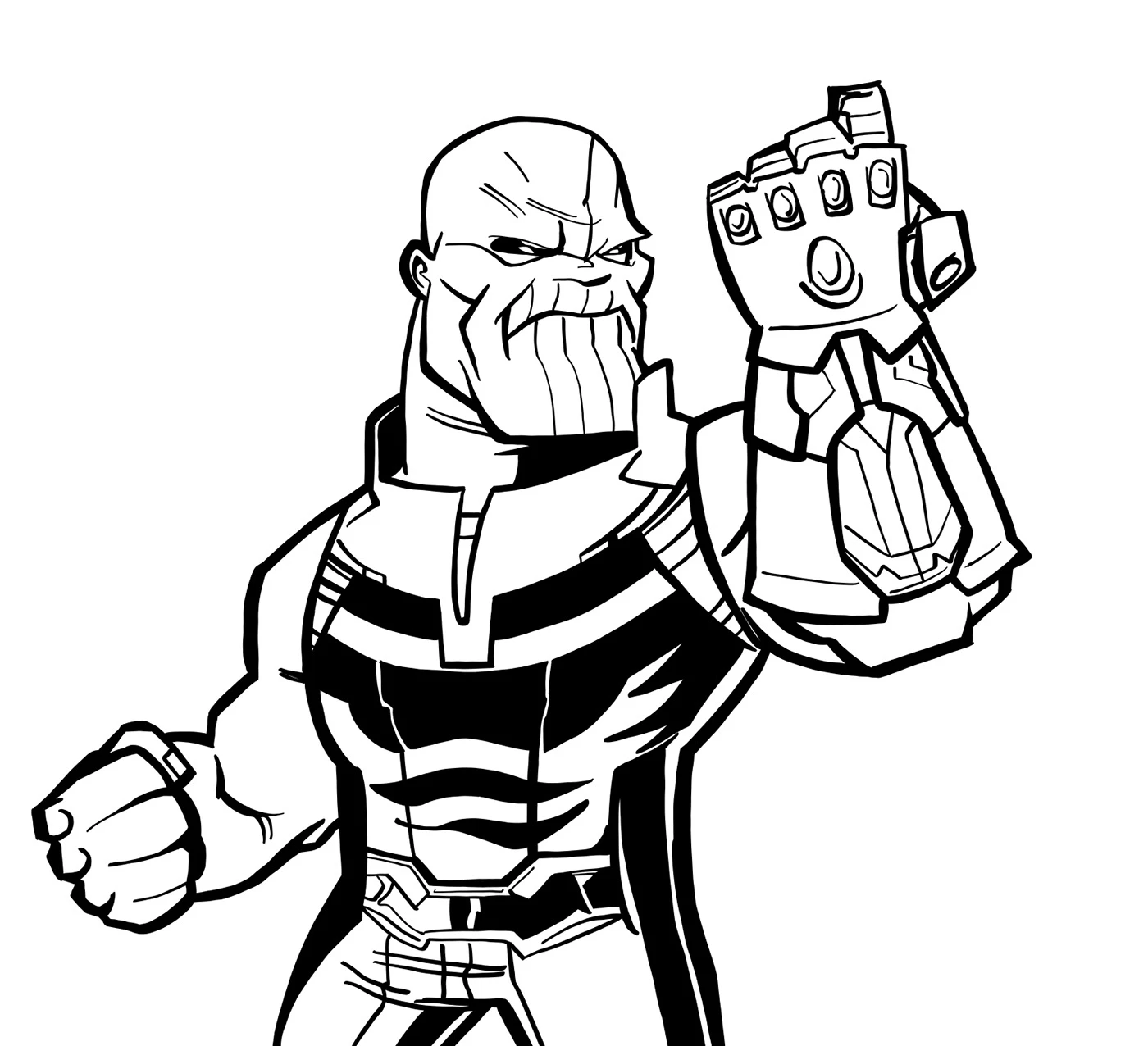 Thanos boyama sayfası #18 – boyama etkinliği, çocuk aktivitesi