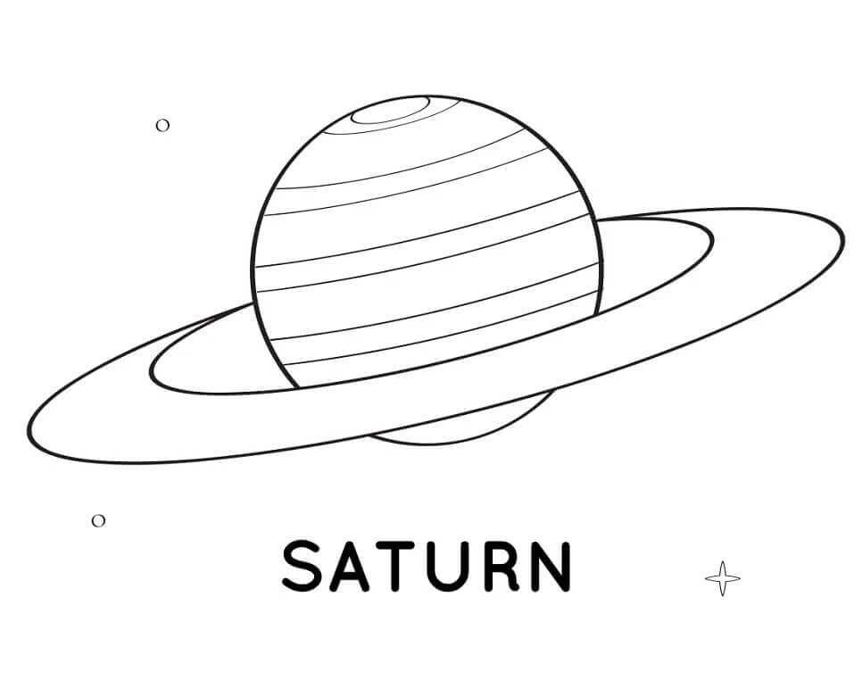 Satürn Boyama