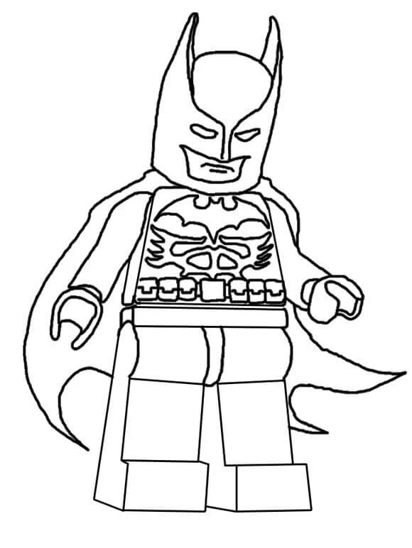 Lego Batman boyama sayfası – boyama etkinliği, çocuk aktivitesi