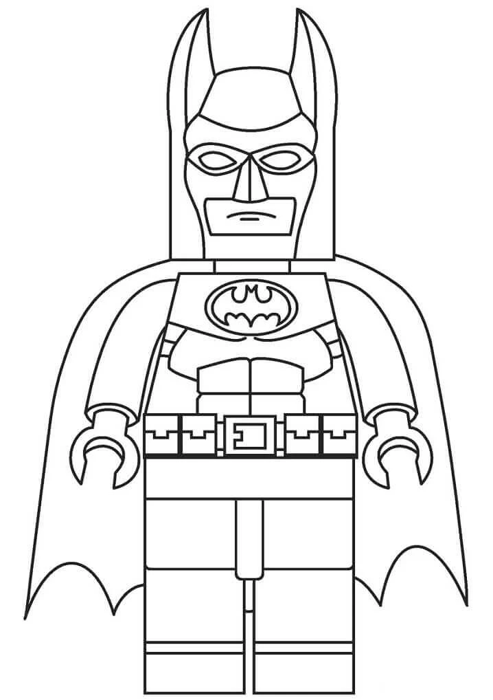 Lego Batman boyama sayfası – ücretsiz yazdır, boyama etkinliği