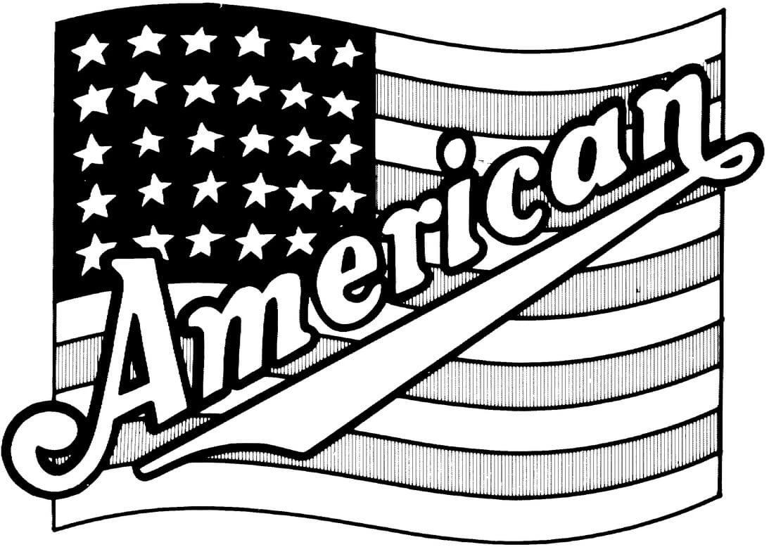 Amerikan boyama sayfası – keyifli zaman, renkli çizimler