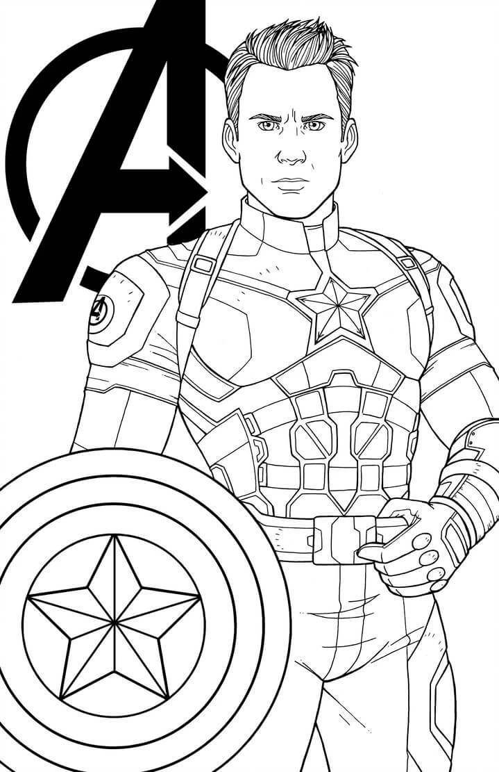 Chris Evans boyama sayfası – sanatsal çalışma, çocuklar için