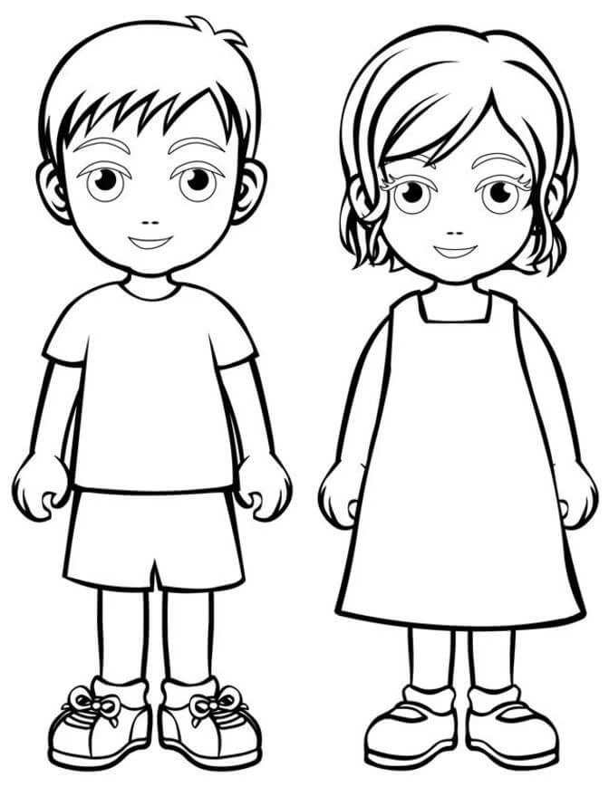 Çocuklar boyama sayfası – yaratıcılığı geliştirir, keyifli zaman