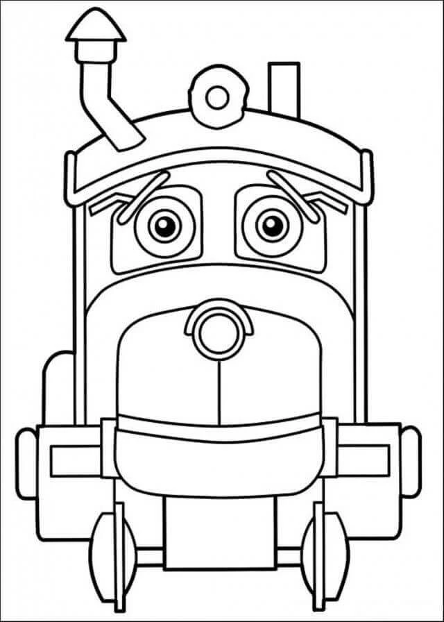 Chuggington boyama sayfası #20 – kolay indirilebilir, eğlenceli öğrenme deneyimi