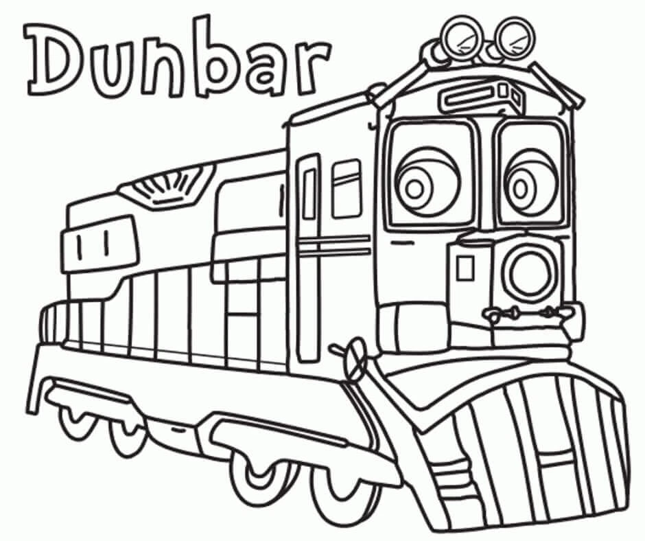 Chuggington boyama sayfası #28 – ücretsiz yazdır, boyama etkinliği