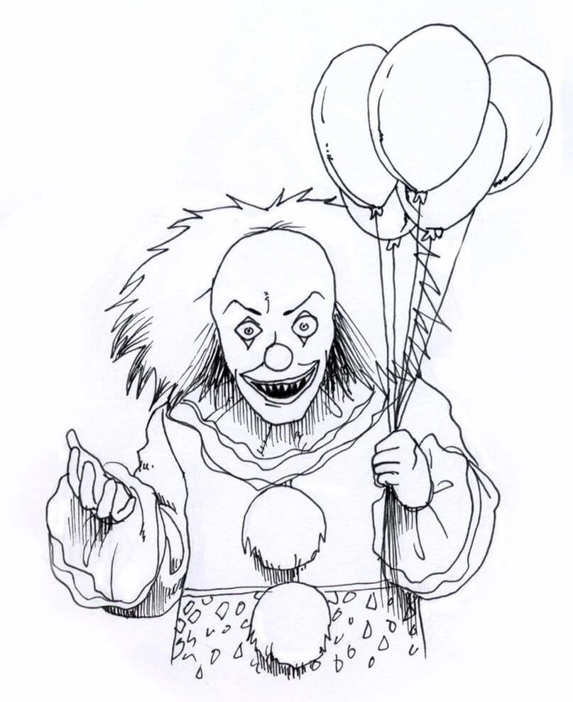 Siniestro boyama sayfası – PDF indir, sevimli karakter