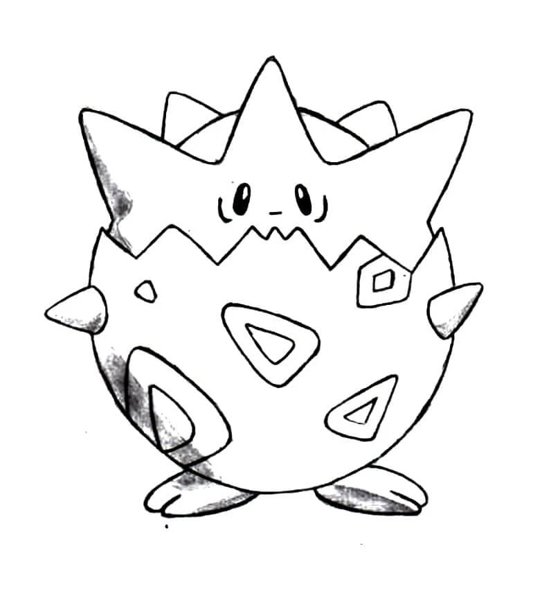Togepi Boyama