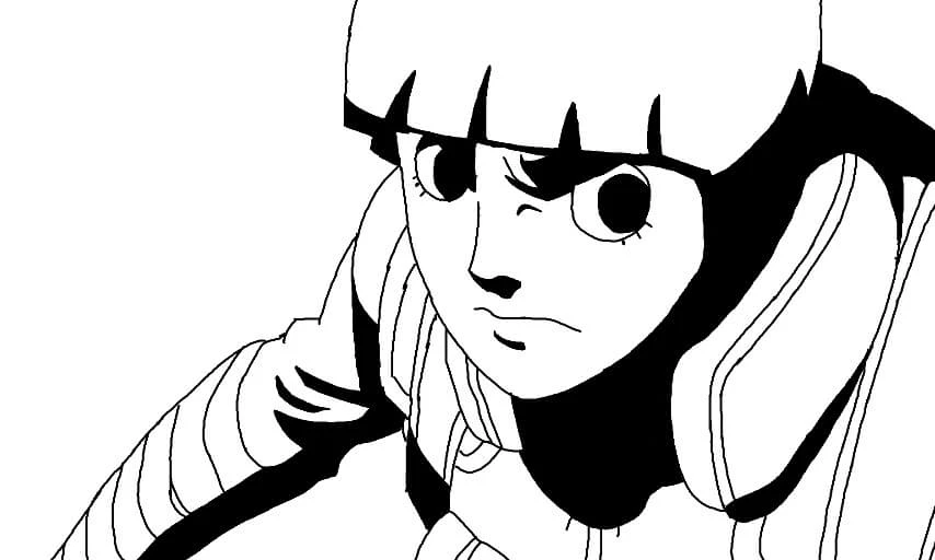 Rock Lee boyama sayfası – keyifli zaman, renkli çizimler