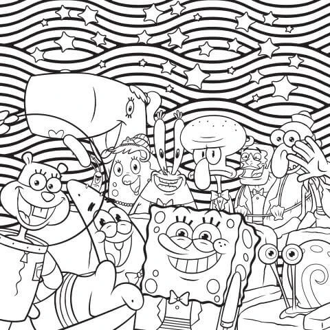 Bay Krabs boyama sayfası – keyifli zaman, renkli çizimler