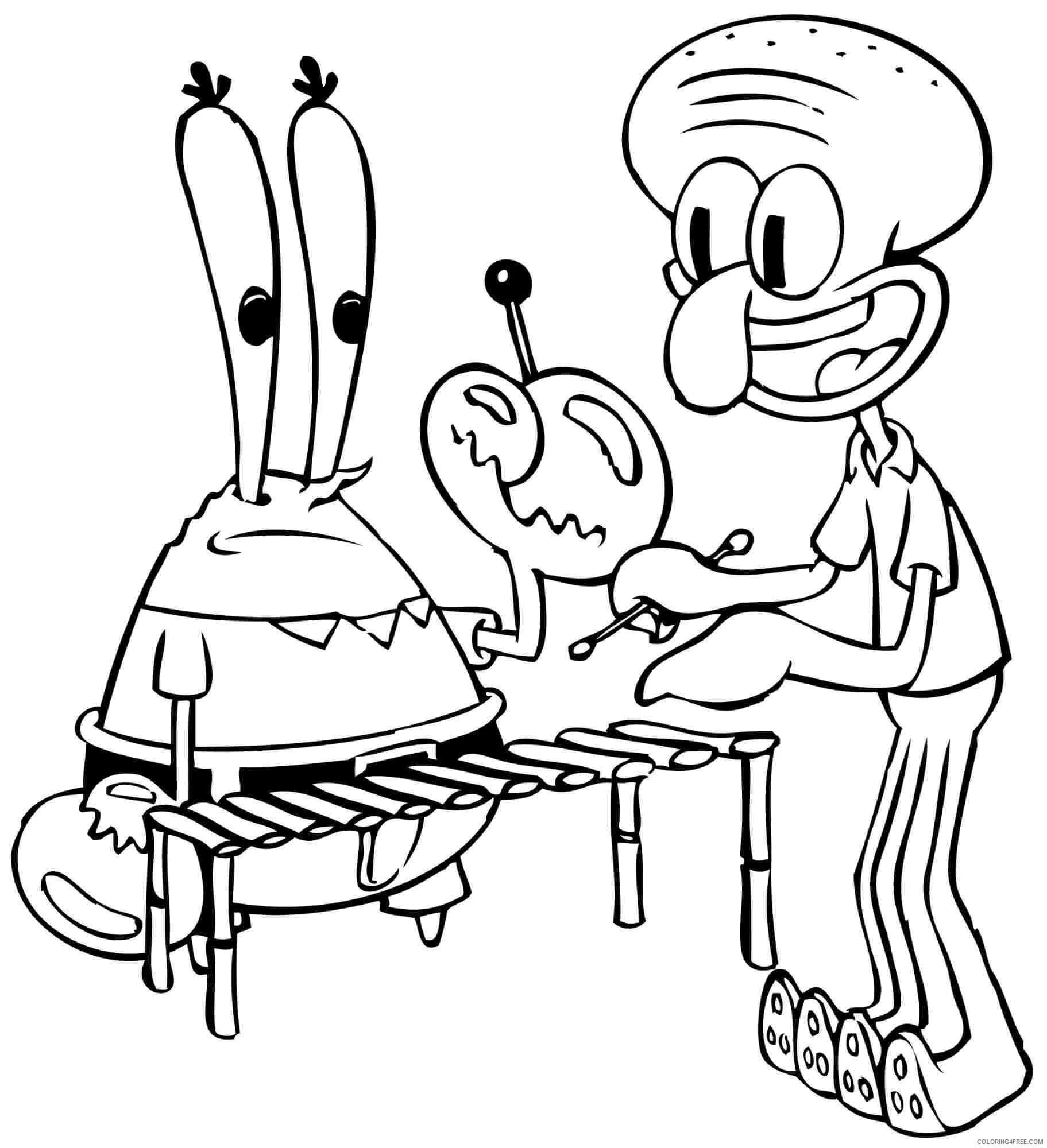 Bay Krabs boyama sayfası – çocuk aktivitesi, PDF indir