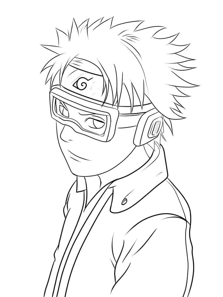 Uchiha Obito boyama sayfası – yaratıcılığı geliştirir, keyifli zaman