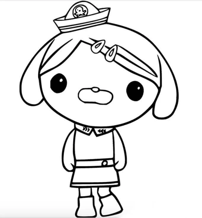 Octonauts boyama sayfası – ücretsiz yazdır, boyama etkinliği