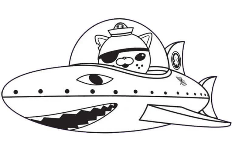 Octonauts Boyama