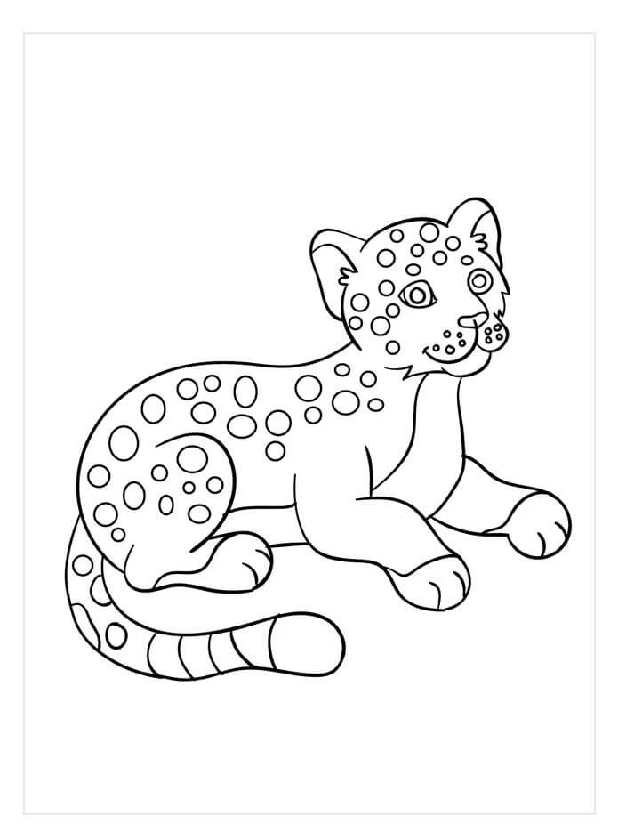 Jaguar boyama sayfası – yaratıcılığı geliştirir, keyifli zaman