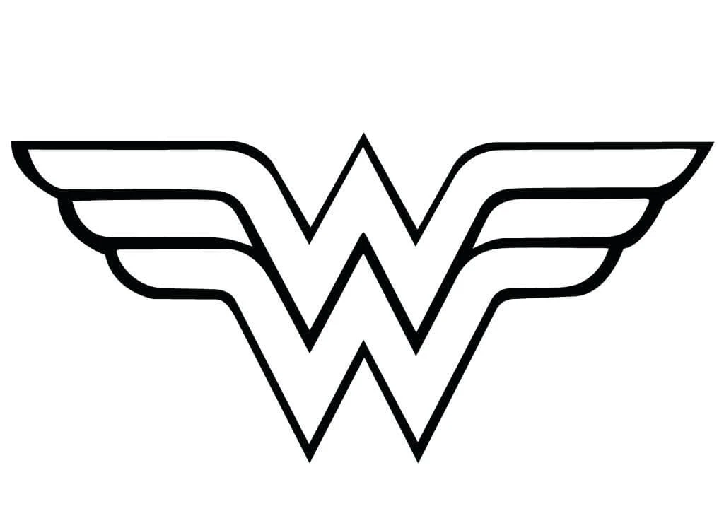 Mucize Kadın (Wonder Woman) boyama sayfası – el becerilerini geliştirir, boyama çalışması