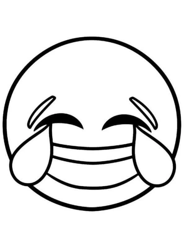 Emoji boyama sayfası – çocuklar için, çizgi film temalı