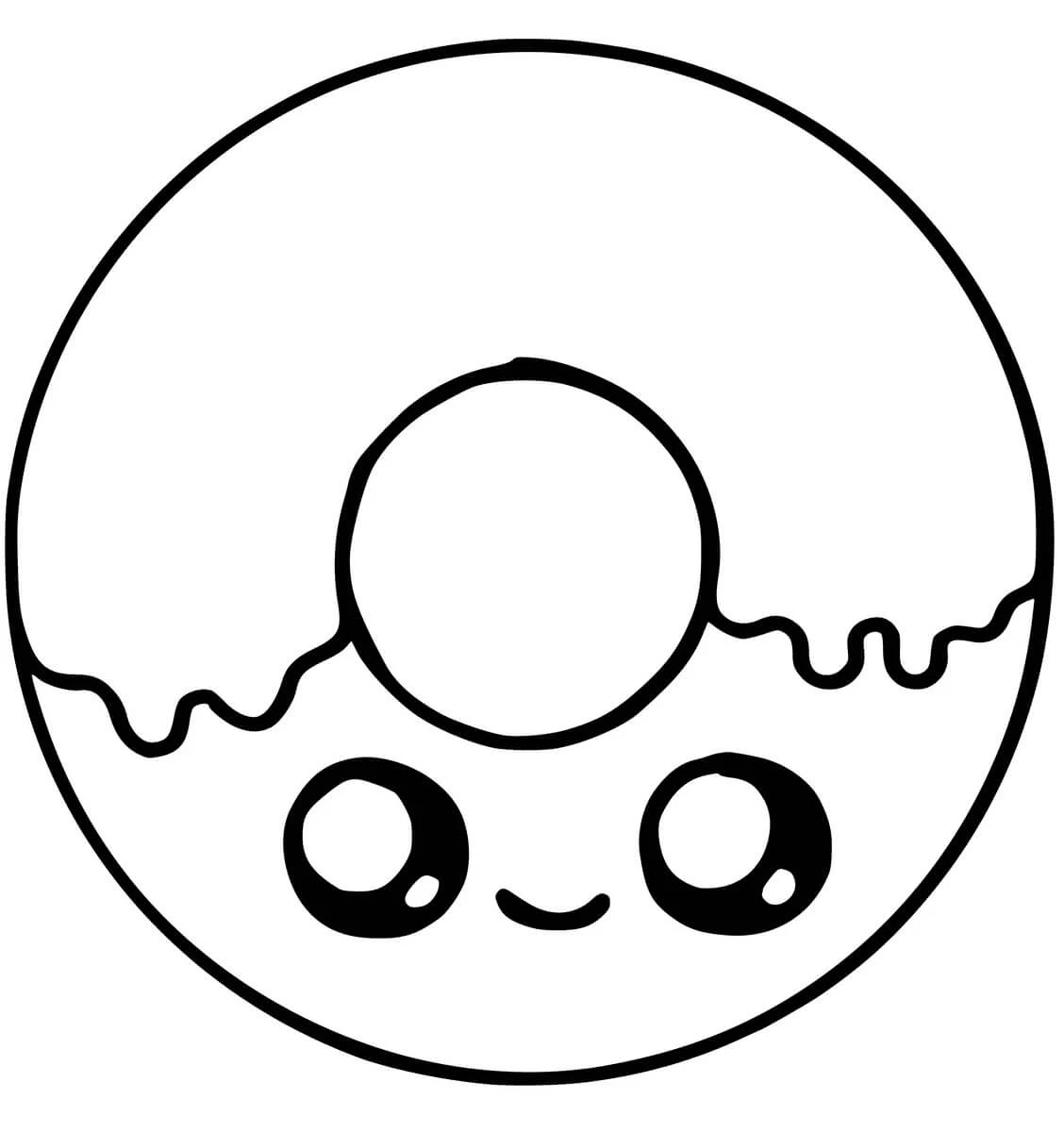 Kawaii boyama sayfası – yaratıcılık, eğlenceli etkinlik