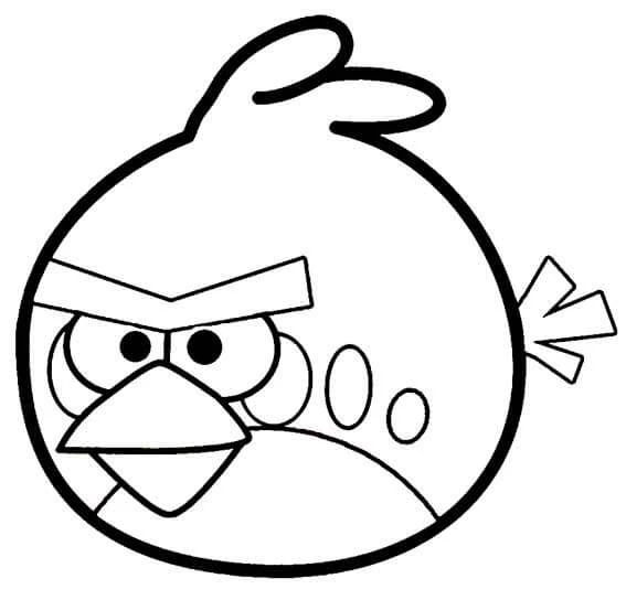 Angry Birds boyama sayfası – yaratıcılık, eğlenceli etkinlik