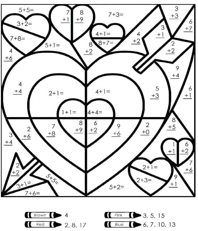 Matematik boyama sayfası – ücretsiz yazdır, boyama etkinliği