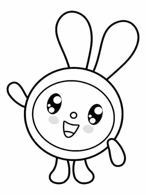 BabyRiki boyama sayfası – boyama çalışması, yaratıcılığı geliştirir
