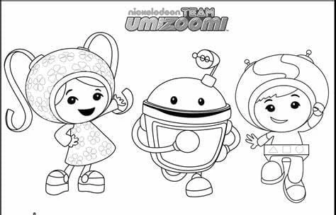 Takım Umizoomi Boyama