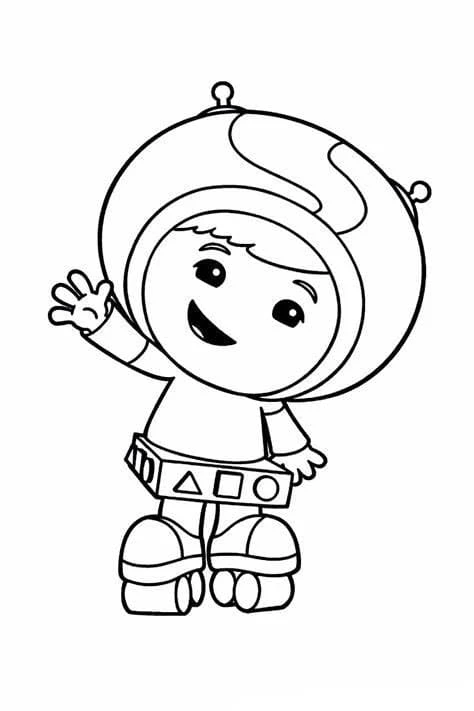 Takım Umizoomi boyama sayfası – eğitici aktivite, yaratıcılık